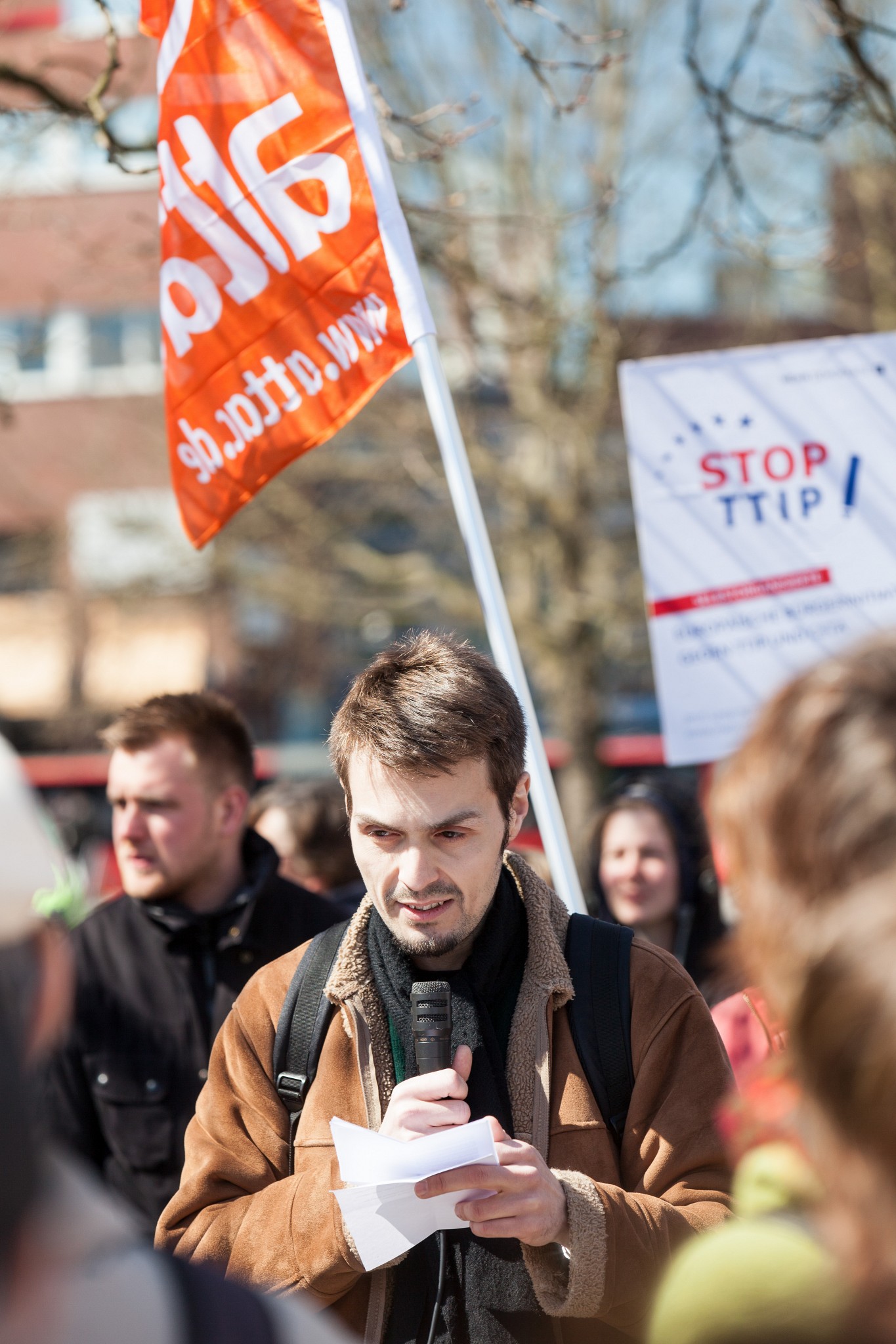 Aktionstag gegen TTIP in Kiel