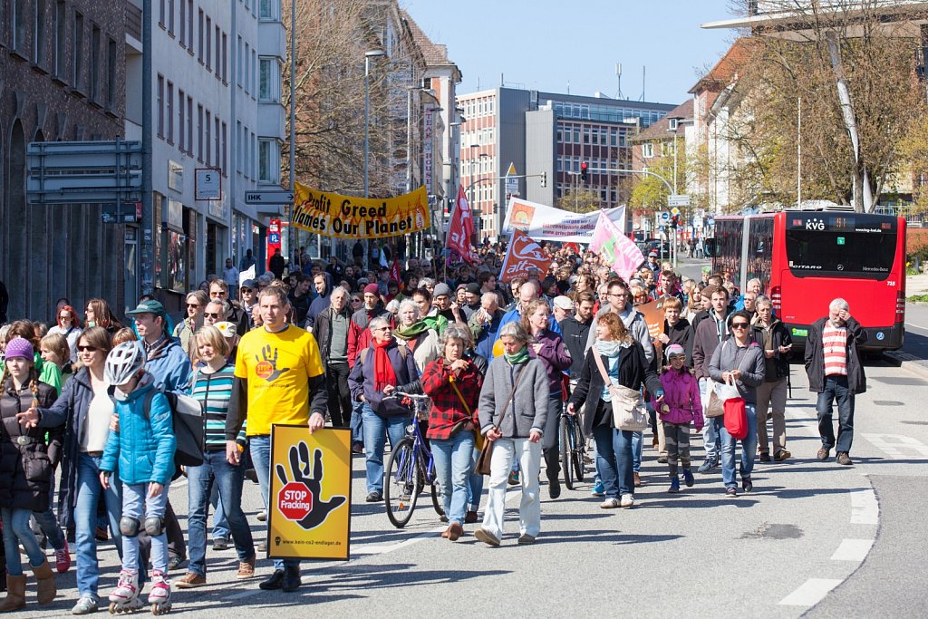 Aktionstag gegen TTIP in Kiel