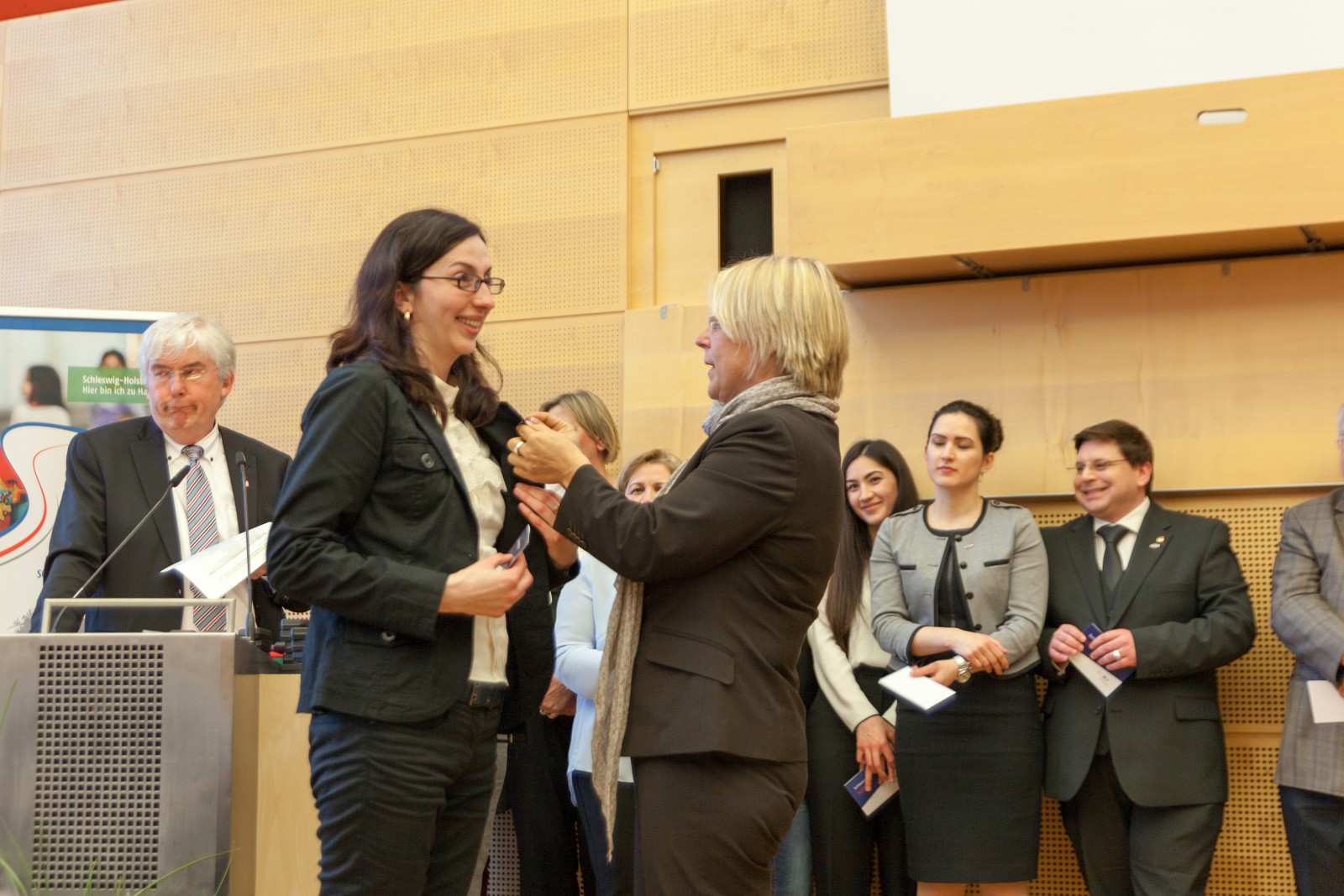 Würdigung von 40 ehrenamtlichen Helferinnen und Helfern der Fl