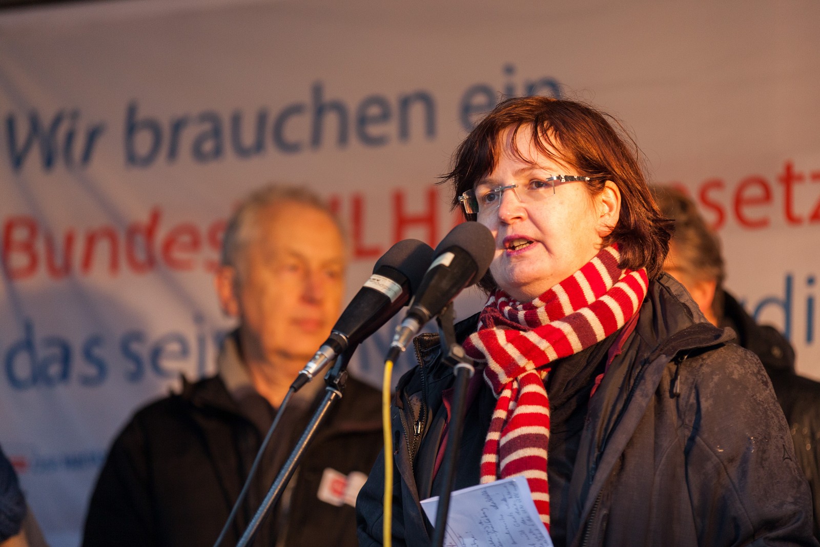 Demonstration gegen das geplante Bundesteilhabegesetz