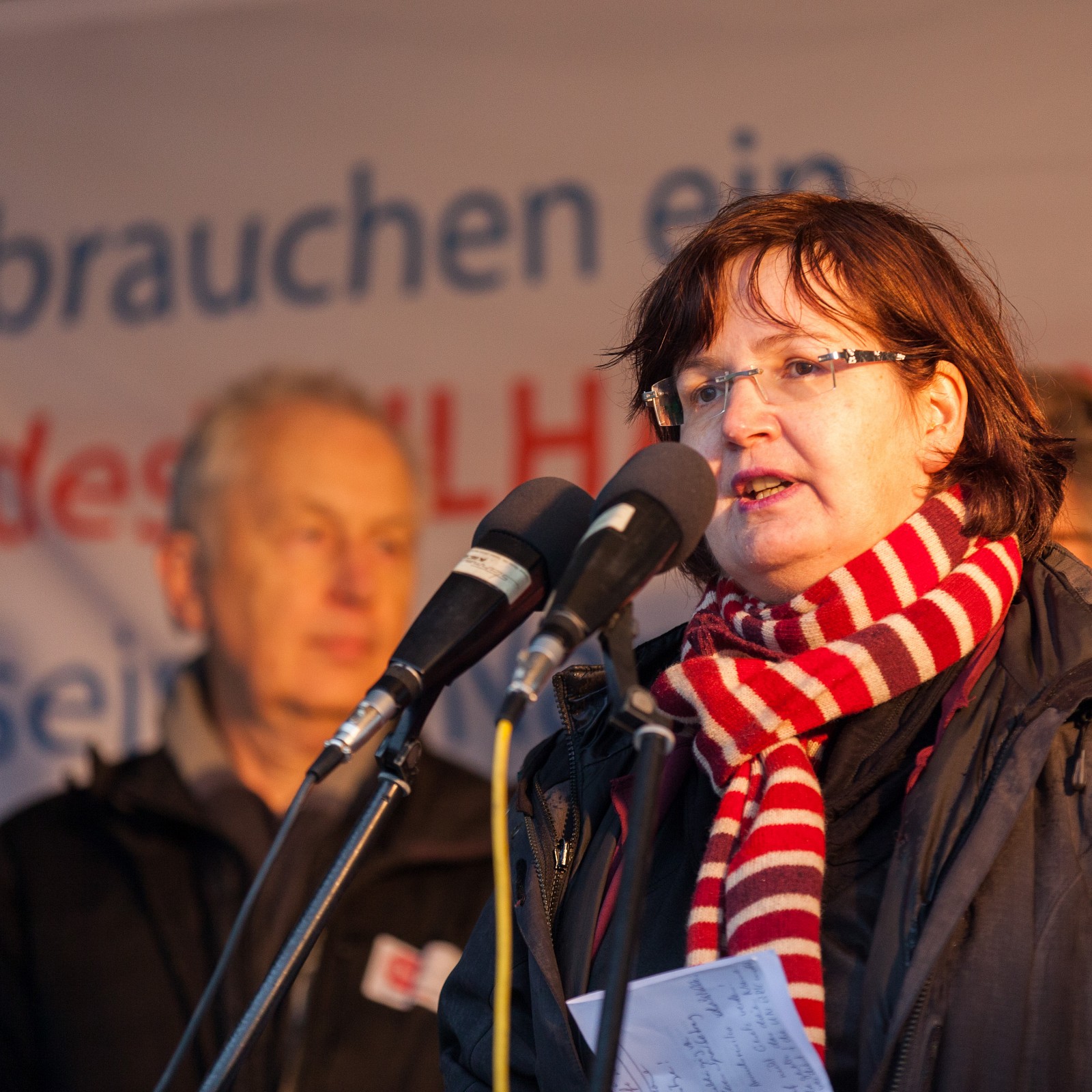 Demonstration gegen das geplante Bundesteilhabegesetz