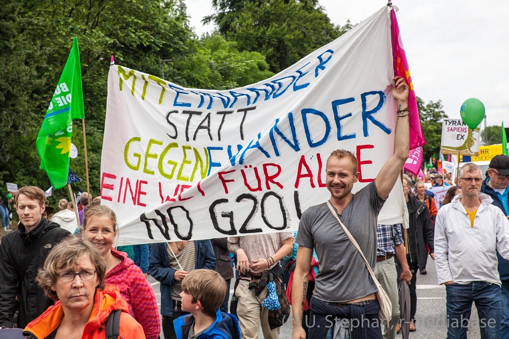 G20 Protestwelle