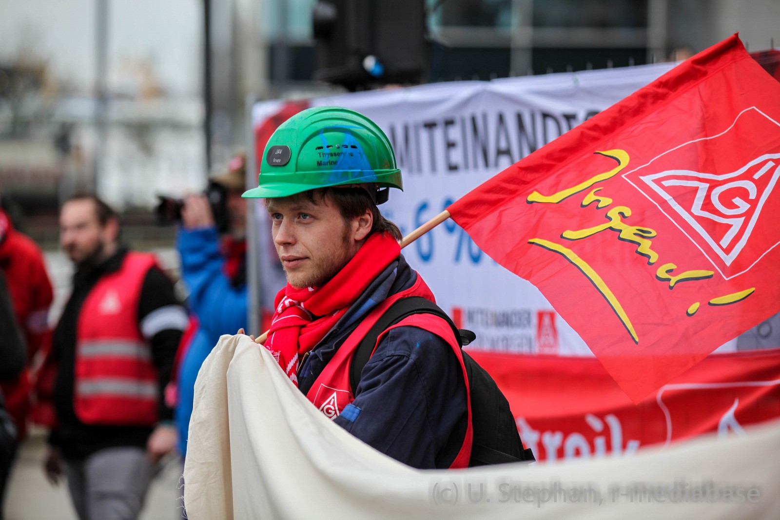 Küstenaktionstag der IG Metall in Kiel