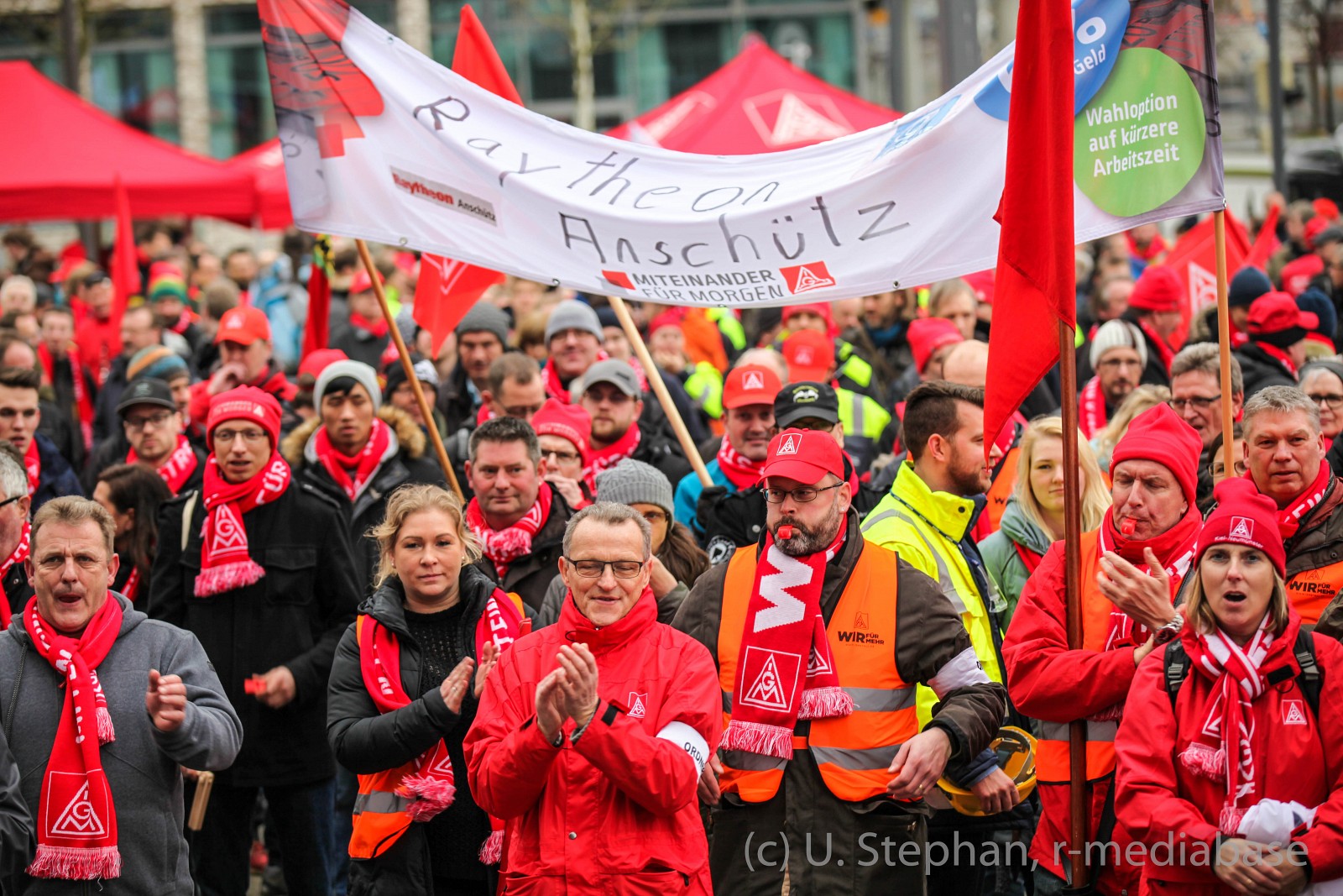 Küstenaktionstag der IG Metall in Kiel