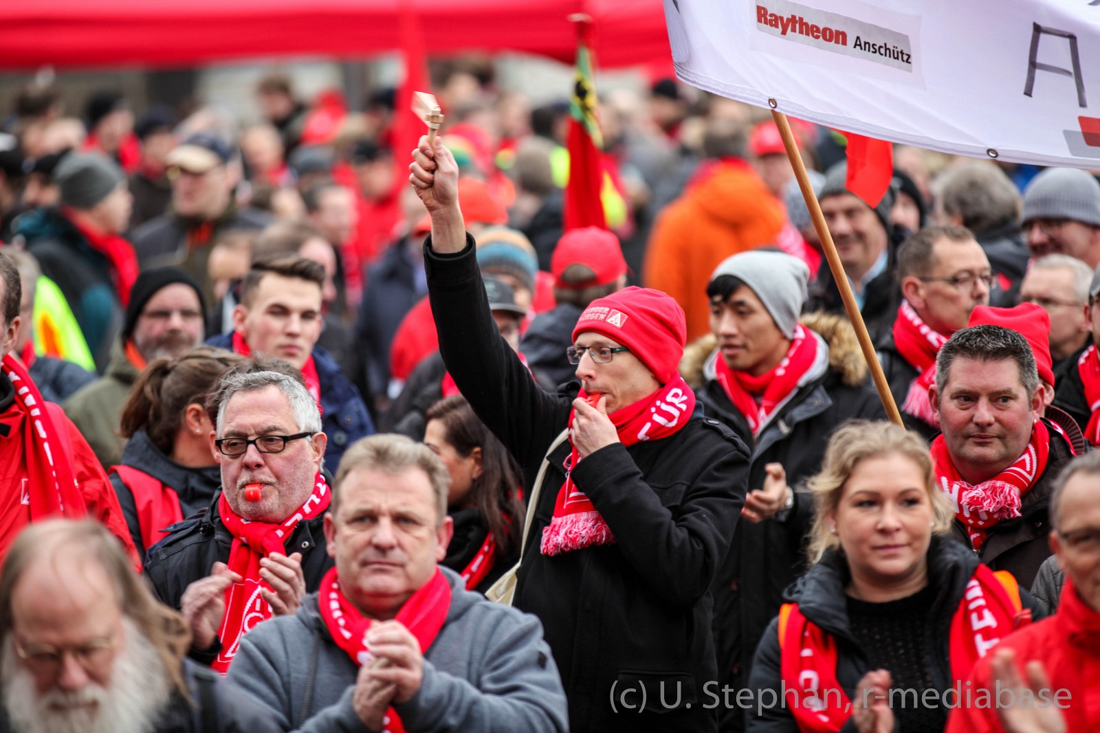 Küstenaktionstag der IG Metall in Kiel