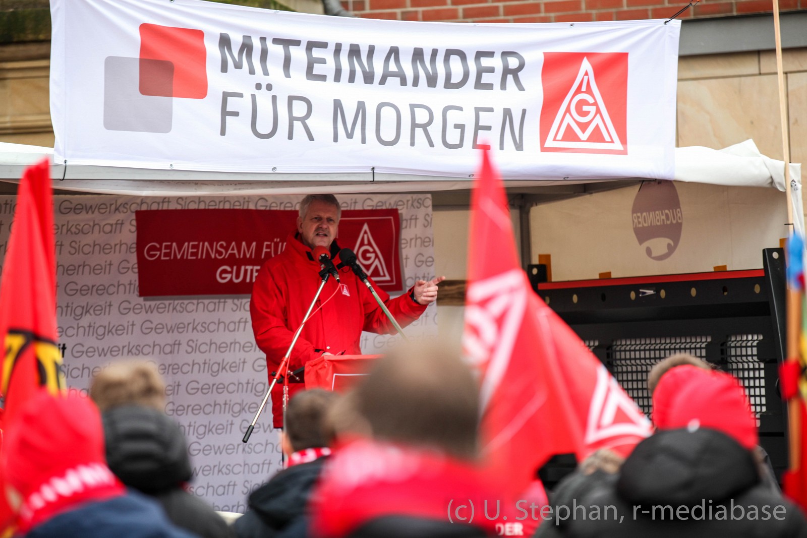 Küstenaktionstag der IG Metall in Kiel