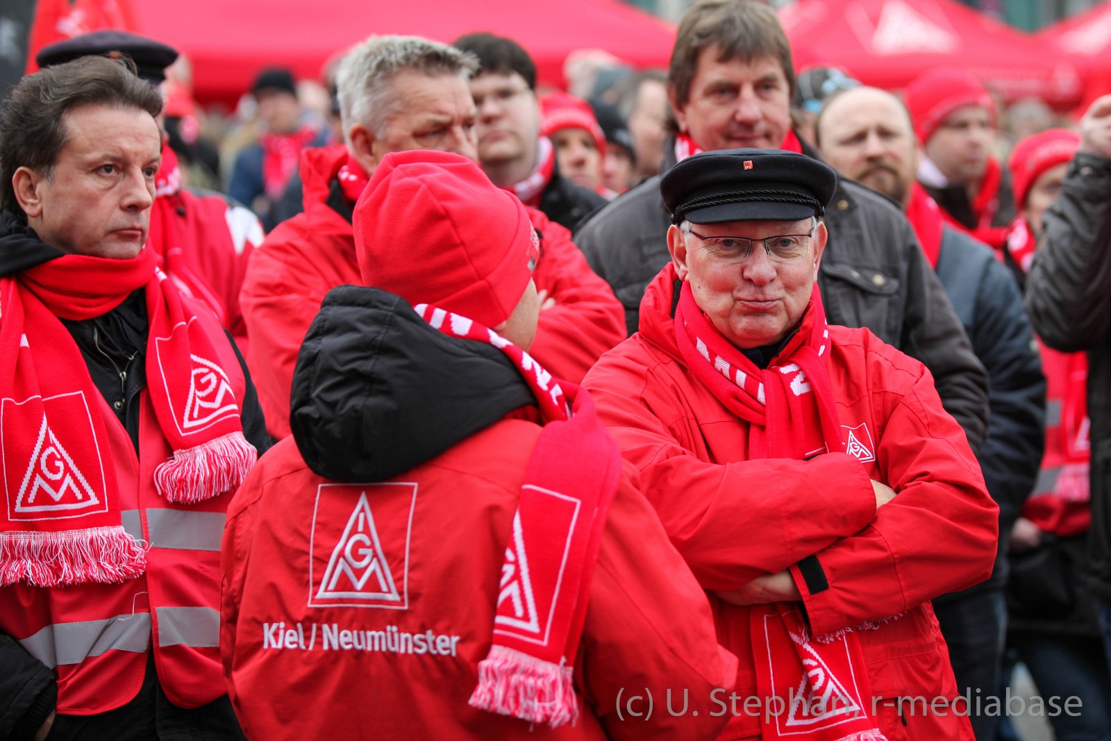 Küstenaktionstag der IG Metall in Kiel