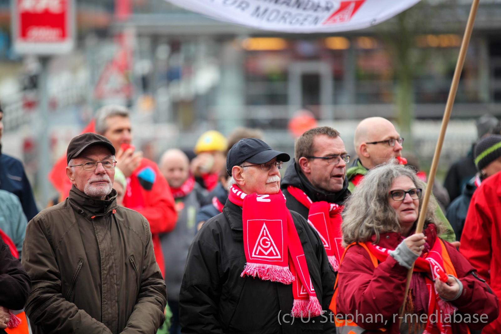 Küstenaktionstag der IG Metall in Kiel
