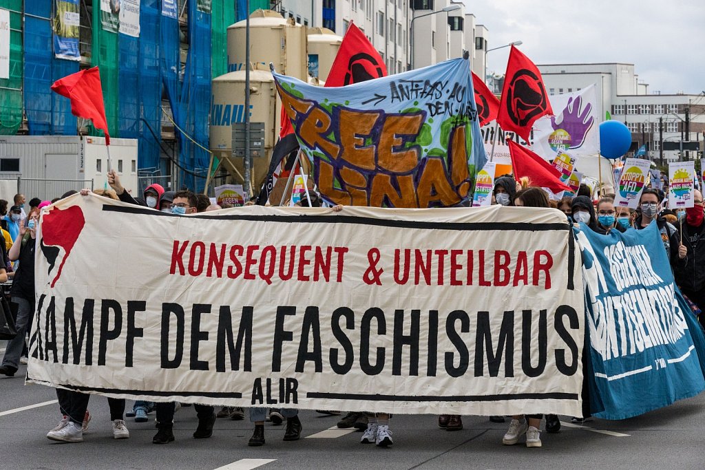 #unteilbarMV Demonstration in Rostock